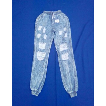 Calça jogger jeans tamanho-P-Cód 7000