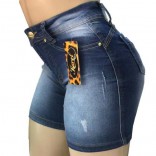Shor Hot Pant Cintura Alta-Código-1668)